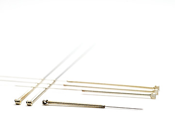 Image showing acupuncture needles