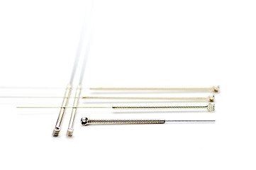 Image showing acupuncture needles