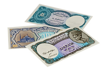 Image showing Egyptian currency Piastres