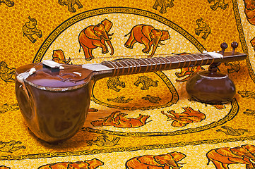 Image showing Sitar