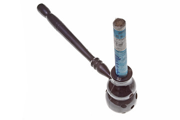 Image showing moxa cigar with holder