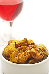 Image showing  dried figs