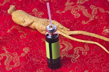 Image showing ginseng bottle