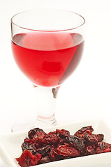 Image showing cranberry juice