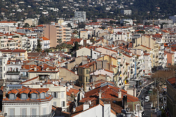 Image showing Cannes rooftops
