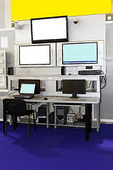 Image showing Security surveillance center