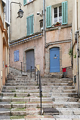 Image showing Old Cannes street