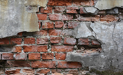 Image showing Broken wall