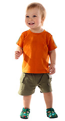 Image showing Little boy isolated