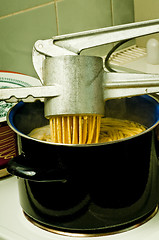 Image showing machine for Swabian Spaetzle