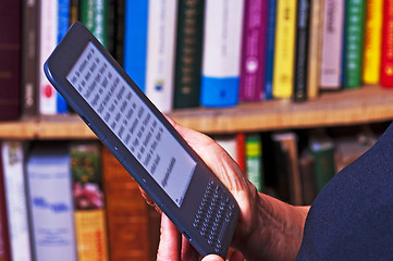 Image showing e-book reader