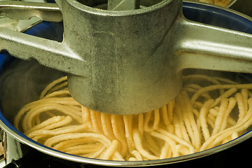 Image showing machine for Swabian Spaetzle