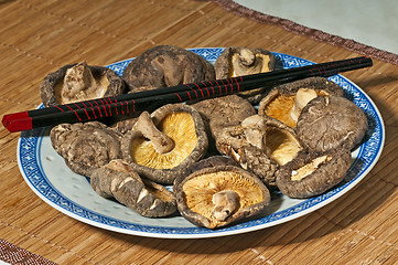 Image showing shiitake mushroom 