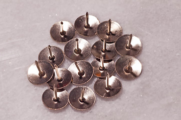 Image showing drawing pins
