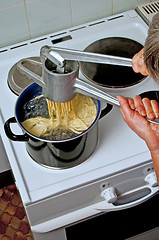 Image showing machine for Swabian Spaetzle