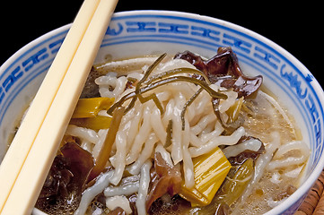 Image showing chinese noodle soup