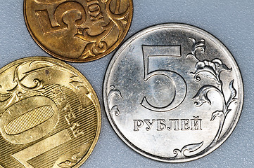 Image showing Currency of Russia Rubel