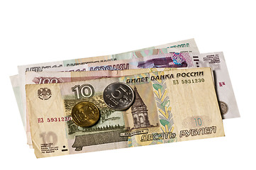 Image showing Currency of Russia Rubel