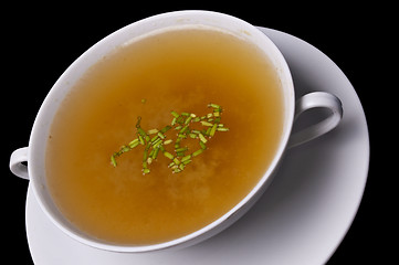 Image showing chicken broth