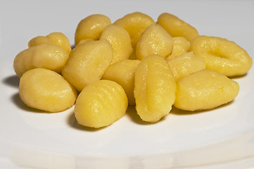 Image showing italian dish gnocci