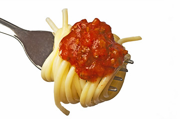 Image showing Spaghetti Bolognese