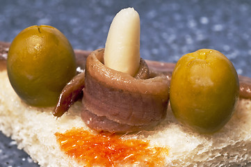 Image showing anchovy appetizer