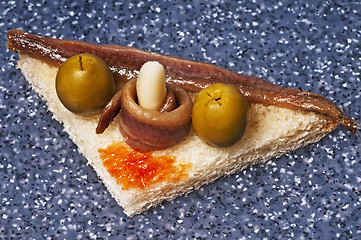 Image showing anchovy appetizer