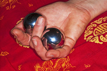 Image showing qi-gong bowls