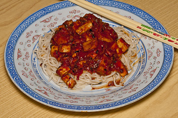 Image showing chinese dish with Tofu