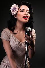 Image showing Chanteuse