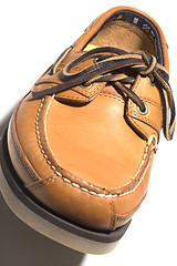 Image showing rugged quality leather moccasin