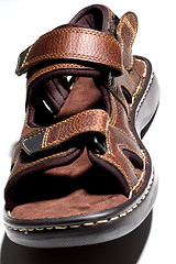 Image showing brown sandals