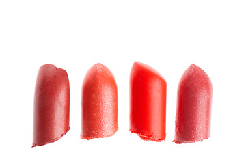 Image showing scraps of lipstick