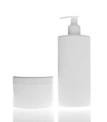 Image showing cosmetic bottles