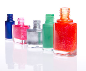 Image showing nail polish set