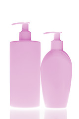 Image showing cosmetic bottles