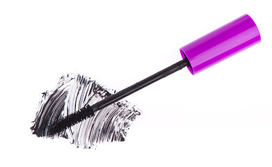 Image showing black mascara stroke