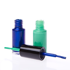 Image showing nail polish set