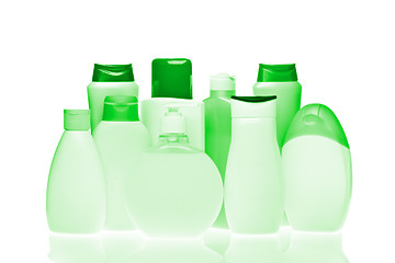 Image showing cosmetic bottles