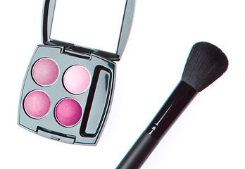 Image showing compact eyeshadows