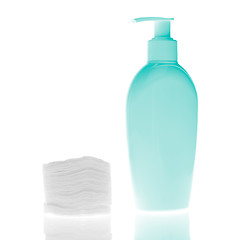 Image showing cosmetic bottles