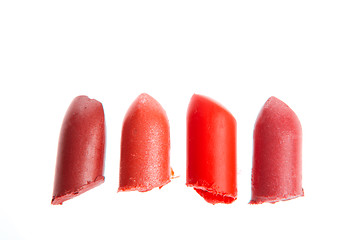 Image showing scraps of lipstick