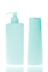 Image showing cosmetic bottles