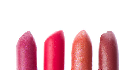 Image showing scraps of lipstick