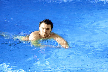 Image showing young sports swimmer