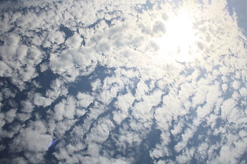 Image showing blue sky and some clouds  