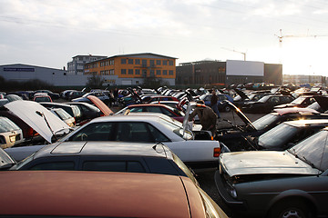 Image showing scrap yard in Germany