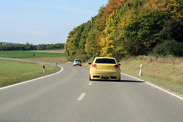 Image showing car driving on the road