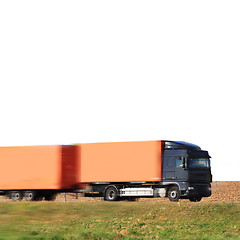 Image showing isolated truck