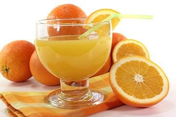 Image showing orange juice